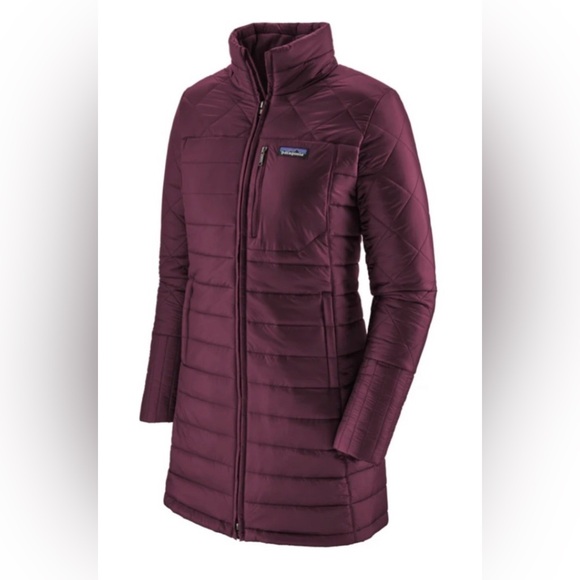 Patagonia Radalie Insulated Parka purple/maroon size xs